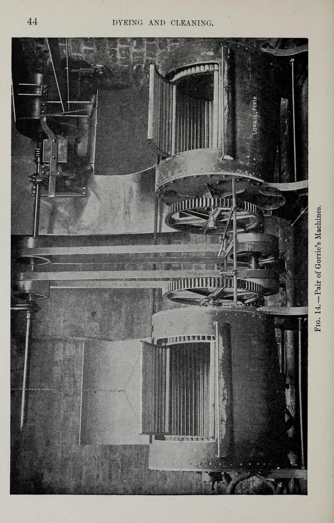 An illustration from Dyeing and cleaning : a practical handbook, 1908, leaf 58