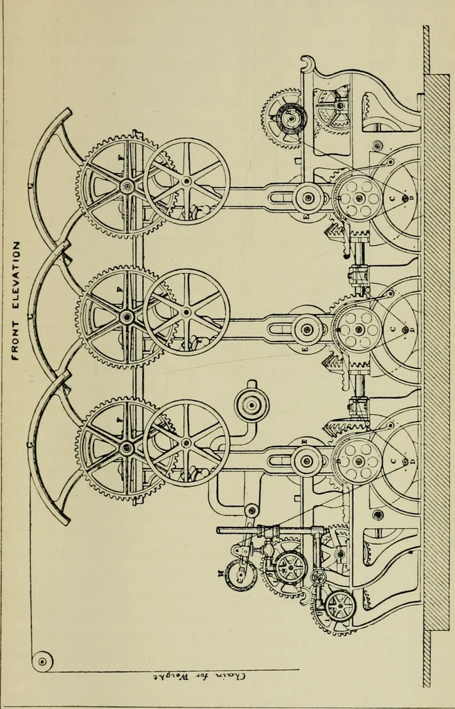 An illustration from Dyeing: comprising the dyeing and bleaching of wool, silk, cotton, flax, hemp, china grass &c., 1888, leaf 136