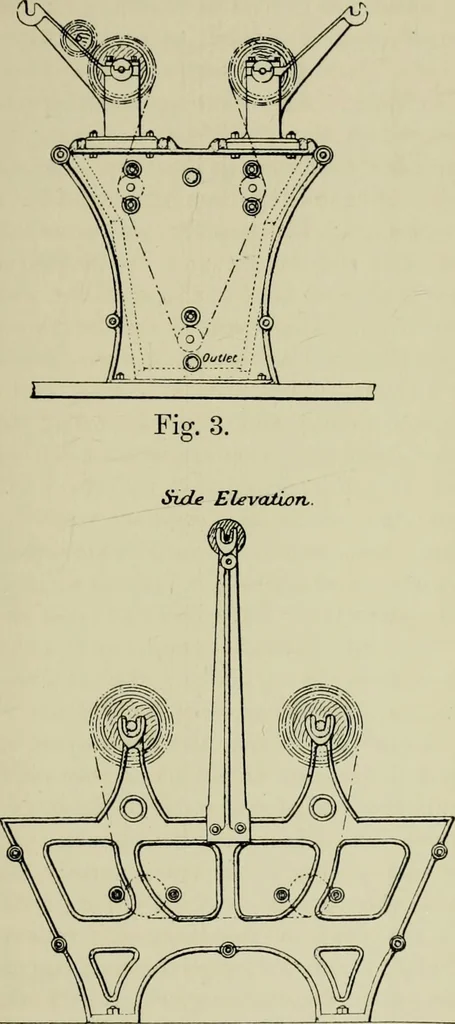 An illustration from Dyeing: comprising the dyeing and bleaching of wool, silk, cotton, flax, hemp, china grass &c., 1888, leaf 140