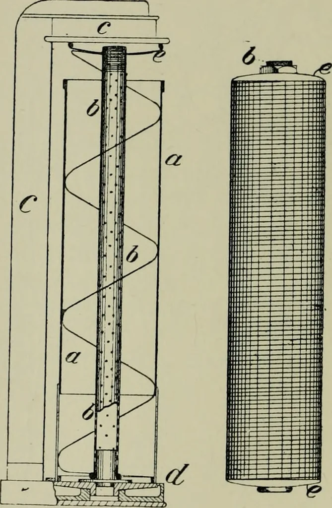 An illustration from Dyeing: comprising the dyeing and bleaching of wool, silk, cotton, flax, hemp, china grass &c., 1888, leaf 269
