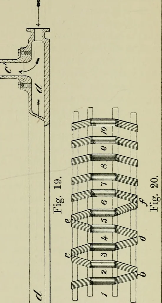 An illustration from Dyeing: comprising the dyeing and bleaching of wool, silk, cotton, flax, hemp, china grass &c., 1888, leaf 270