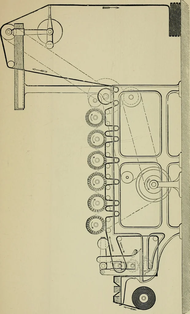 An illustration from Dyeing: comprising the dyeing and bleaching of wool, silk, cotton, flax, hemp, china grass &c., 1888, leaf 300