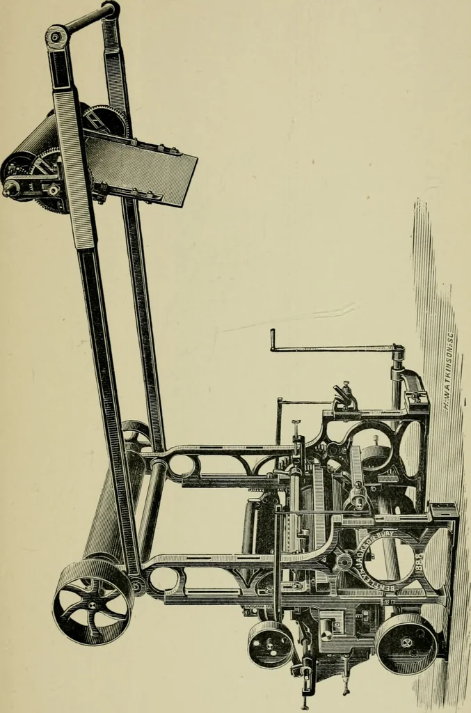 An illustration from Dyeing: comprising the dyeing and bleaching of wool, silk, cotton, flax, hemp, china grass &c., 1888, leaf 314