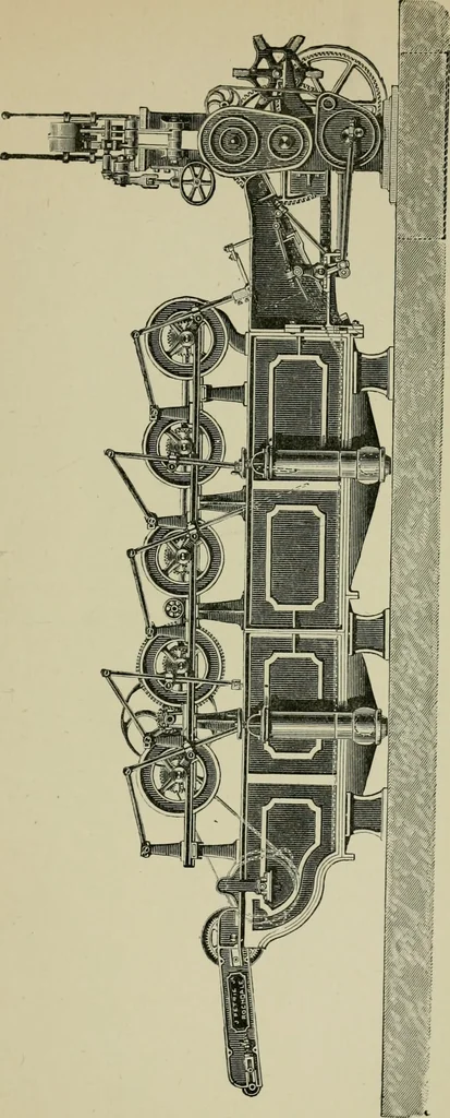 An illustration from Dyeing: comprising the dyeing and bleaching of wool, silk, cotton, flax, hemp, china grass &c., 1888, leaf 342