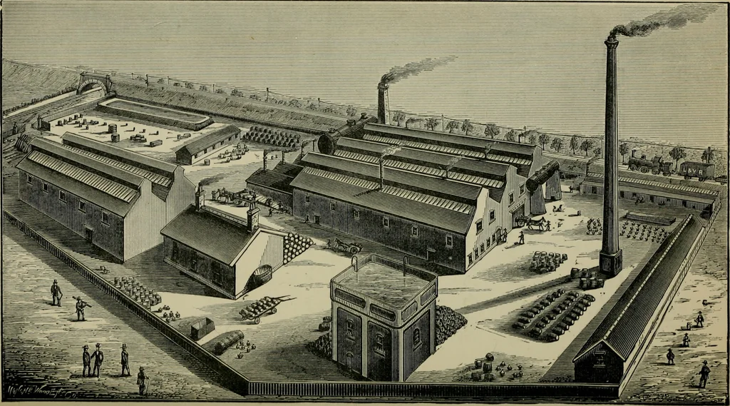 An illustration from Dyeing: comprising the dyeing and bleaching of wool, silk, cotton, flax, hemp, china grass &c., 1888, leaf 361