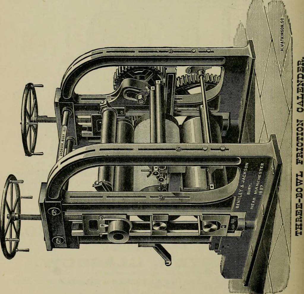 An illustration from Dyeing: comprising the dyeing and bleaching of wool, silk, cotton, flax, hemp, china grass &c., 1888, leaf 365
