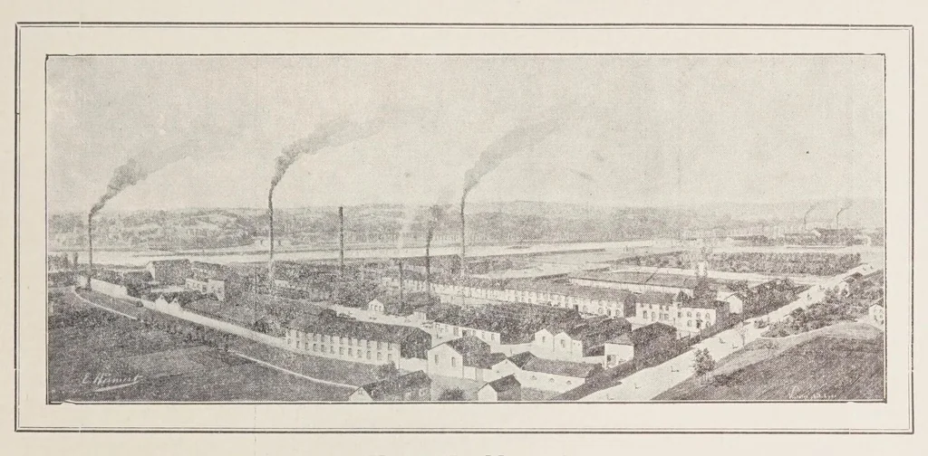 An illustration from The dyeing of chrome leather with the dyestuffs of the Cassella Color Company., 1900, leaf 5