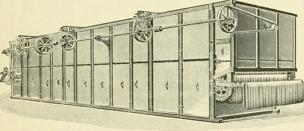 An illustration from The dyeing of cotton fabrics : a practical handbook for the dyer and student, 1901, leaf 265