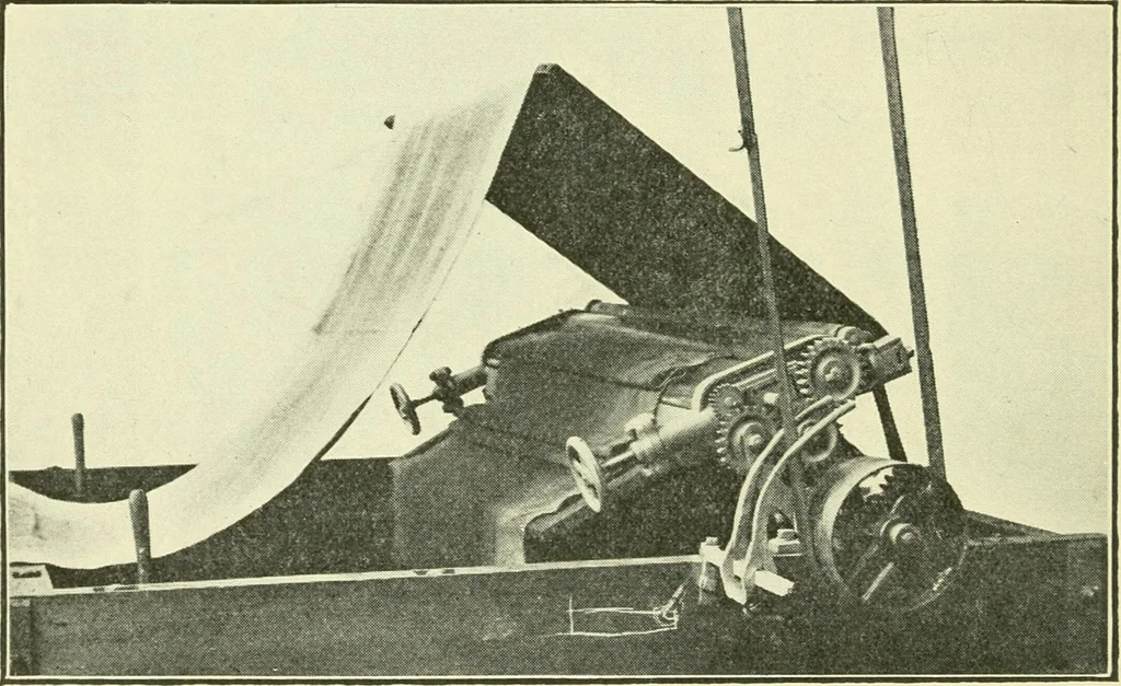 An illustration from The dyeing of cotton fabrics : a practical handbook for the dyer and student, 1901, leaf 90