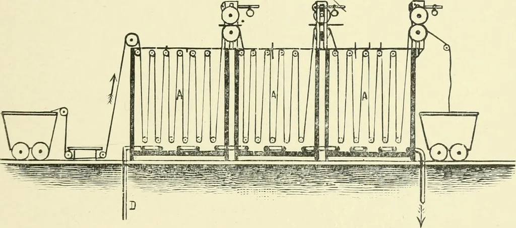 An illustration from The dyeing of cotton fabrics : a practical handbook for the dyer and student, 1901, leaf 91