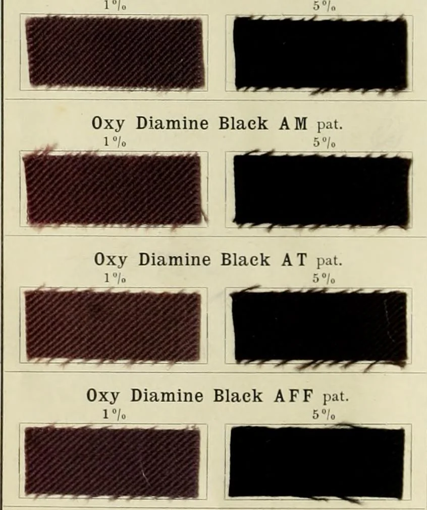 An illustration from The dyeing of cotton and other vegetable fibres with the dyestuffs of Leopold Cassella & Co. Frankfort o. M, 1902, leaf 75