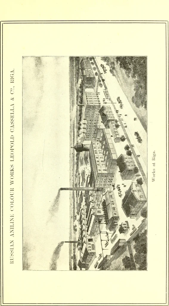 An illustration from The dyeing of leather with the dyestuffs of Cassella Color Company, 1910, leaf 6