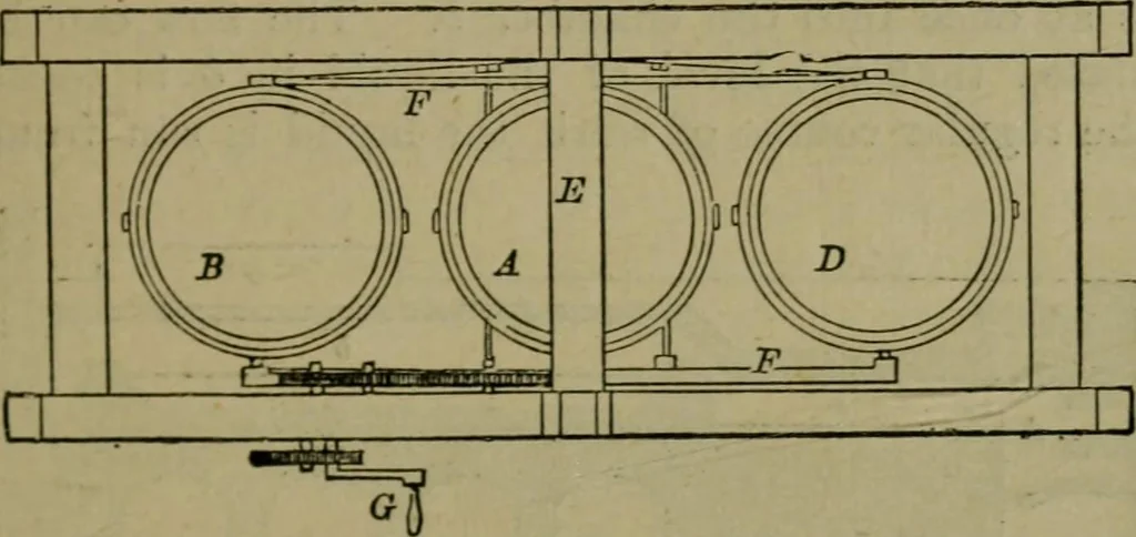 An illustration from The dyeing of textile fabrics, 1885, leaf 111