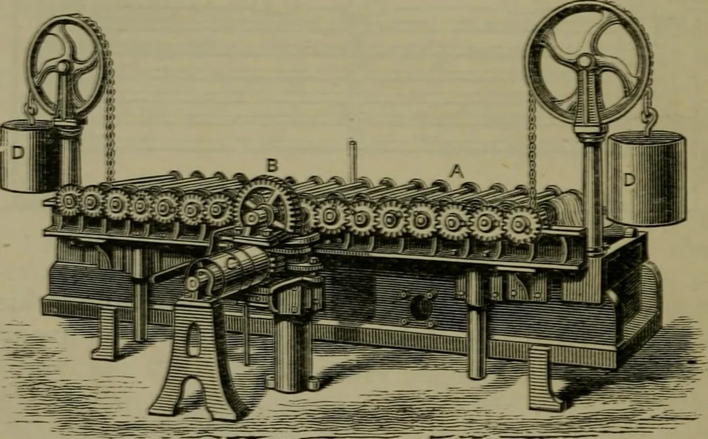 An illustration from The dyeing of textile fabrics, 1885, leaf 266