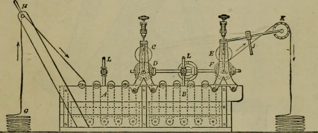 An illustration from The dyeing of textile fabrics, 1885, leaf 267