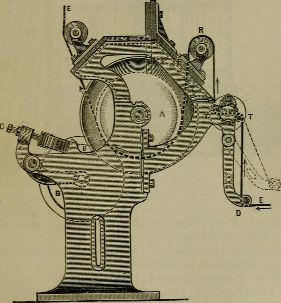 An illustration from The dyeing of textile fabrics, 1885, leaf 281