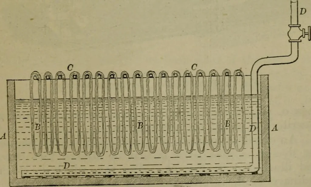 An illustration from The dyeing of textile fabrics, 1885, leaf 293