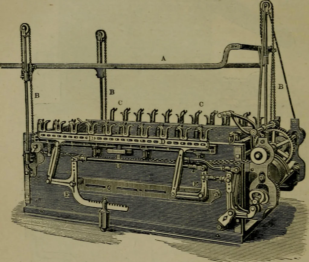 An illustration from The dyeing of textile fabrics, 1885, leaf 294