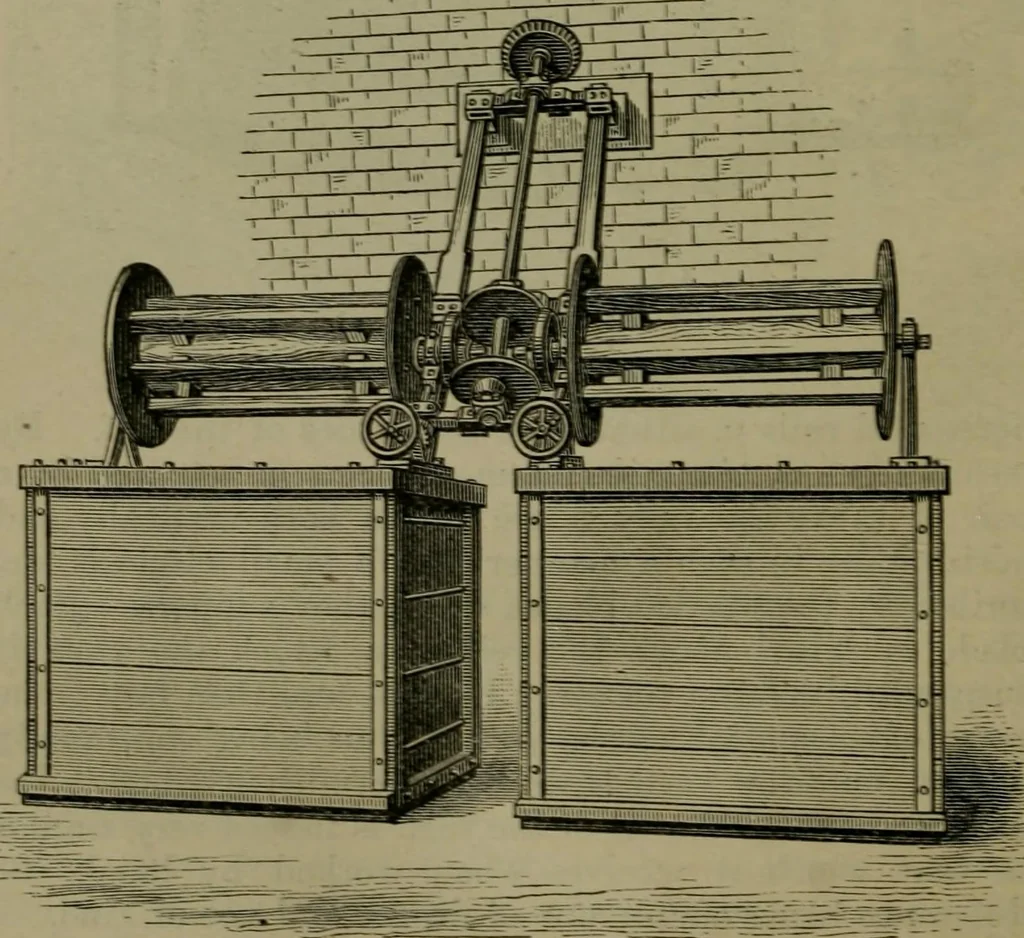 An illustration from The dyeing of textile fabrics, 1885, leaf 296