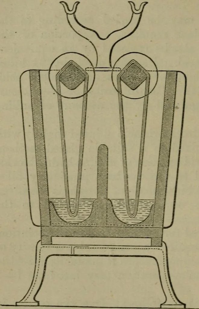 An illustration from The dyeing of textile fabrics, 1885, leaf 406