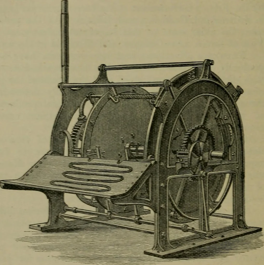 An illustration from The dyeing of textile fabrics, 1885, leaf 442
