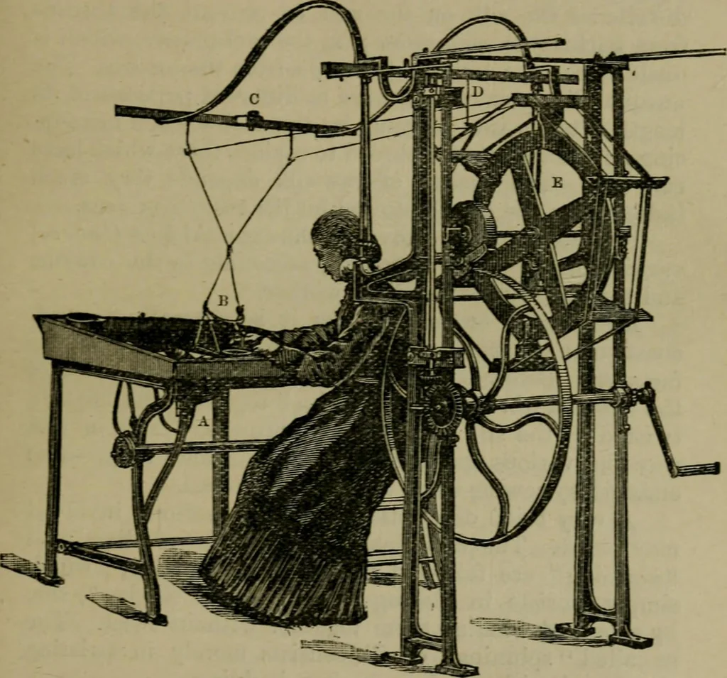 An illustration from The dyeing of textile fabrics, 1885, leaf 63