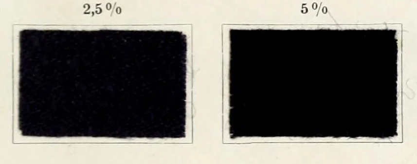 An illustration from The dyeing of unions : with the dyestuffs of Leopold Cassella & Co., G.m.b.H., Frankfort o.M, 1906, leaf 31
