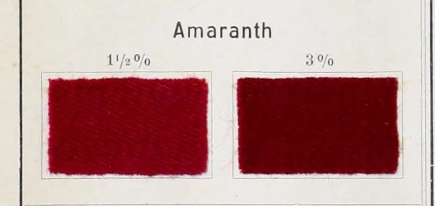 An illustration from The Dyeing of wool including wool-printing : with the dyestuffs of Leopold Cassella & Co., G.m.b.H., Frankfort o. M. : American branch, Cassella Color Company, New York, 1905, leaf 40