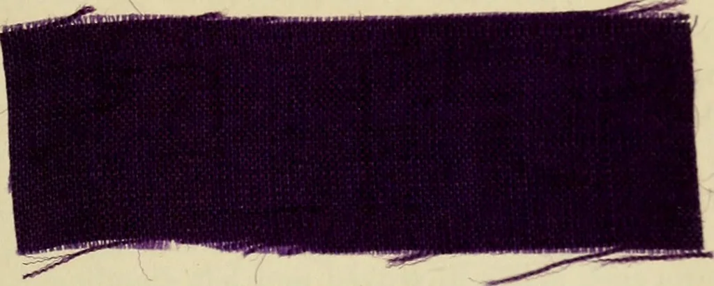 An illustration from The dyer's hand-book : containing about 200 valuable recipes for bleaching, dyeing, & finishing, on the most approved principle : with patterns dyed from white by the process given to each, 1875, leaf 25