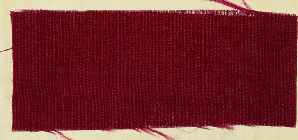 An illustration from The dyer's hand-book : containing about 200 valuable recipes for bleaching, dyeing, & finishing, on the most approved principle : with patterns dyed from white by the process given to each, 1875, leaf 28