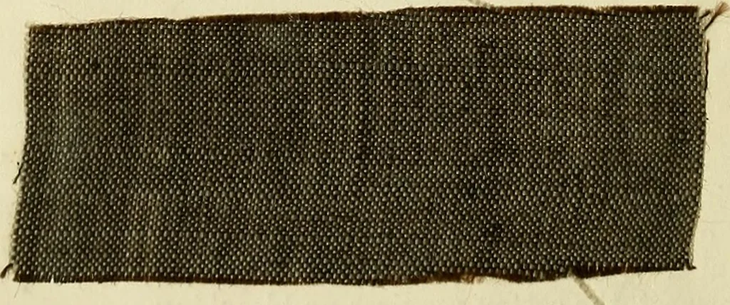 An illustration from The dyer's hand-book : containing about 200 valuable recipes for bleaching, dyeing, & finishing, on the most approved principle : with patterns dyed from white by the process given to each, 1875, leaf 34
