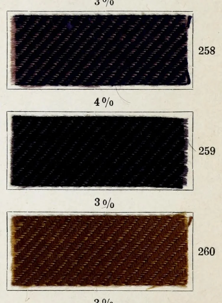 An illustration from Dyestuffs for union dyeing, 1900, leaf 79