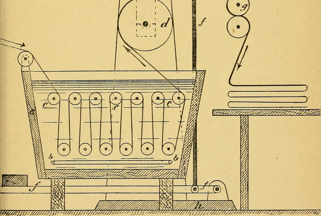 An illustration from The dyestuffs of the Society of Chemical Industry in Basle and their application, 1903, leaf 405