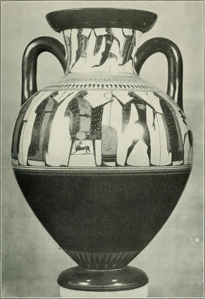 An illustration from Dynamic symmetry: the Greek vase, 1920, leaf 115