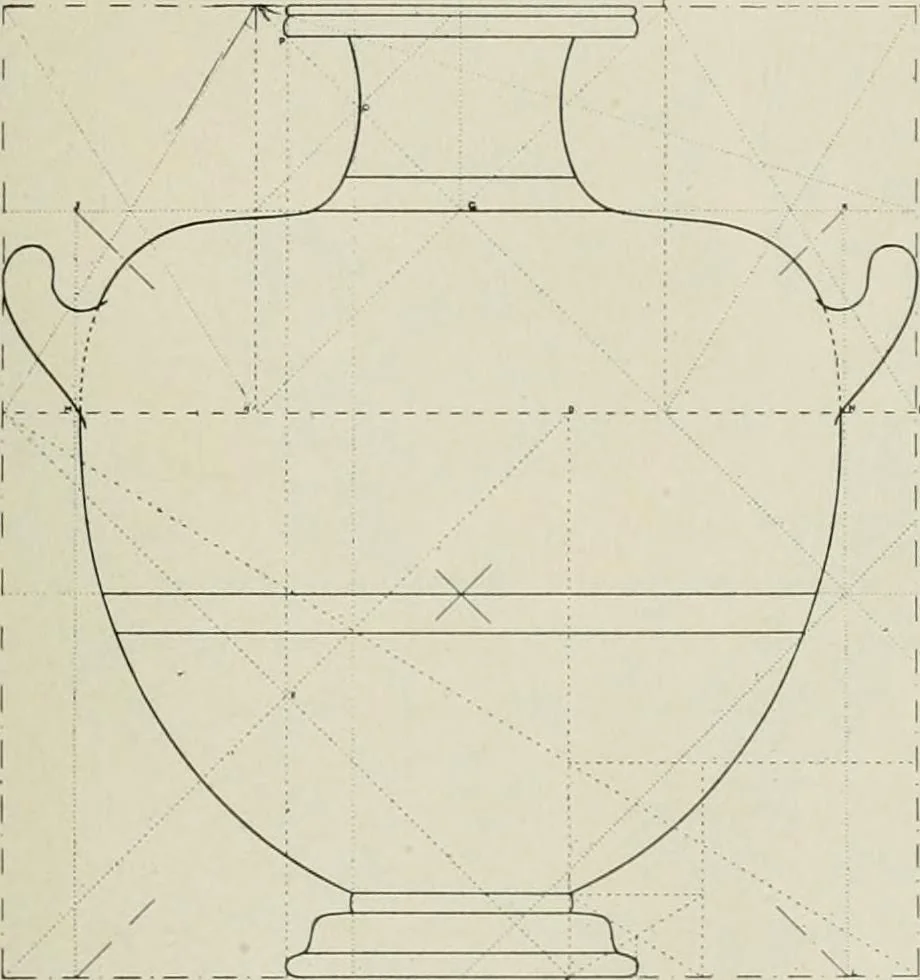 An illustration from Dynamic symmetry: the Greek vase, 1920, leaf 119