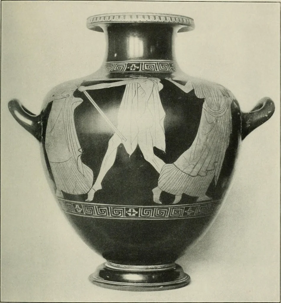 An illustration from Dynamic symmetry: the Greek vase, 1920, leaf 135