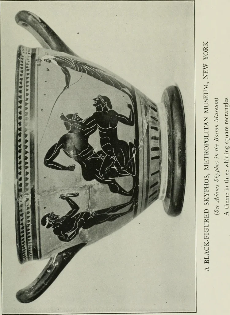 An illustration from Dynamic symmetry: the Greek vase, 1920, leaf 141