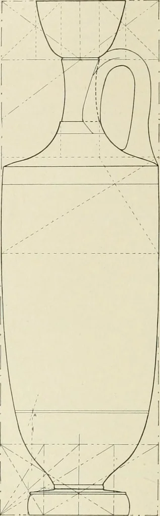 An illustration from Dynamic symmetry: the Greek vase, 1920, leaf 178