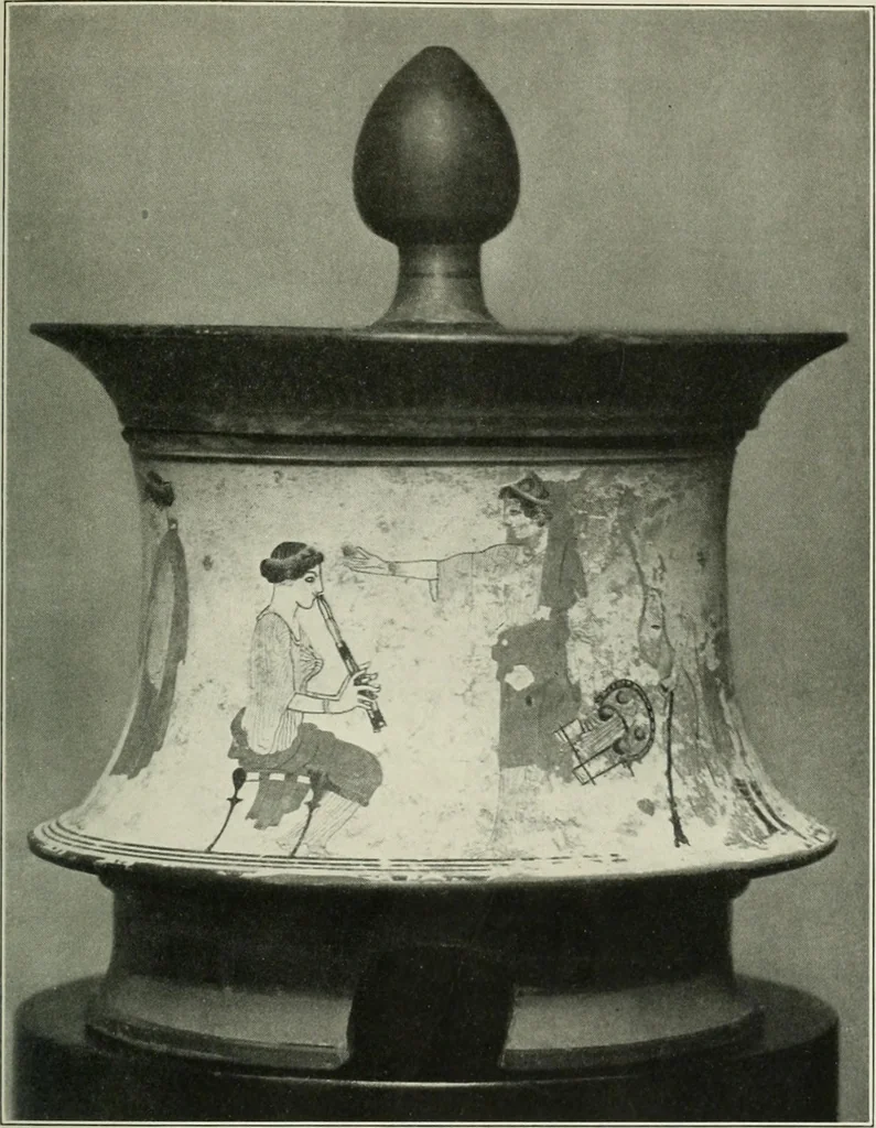 An illustration from Dynamic symmetry: the Greek vase, 1920, leaf 61