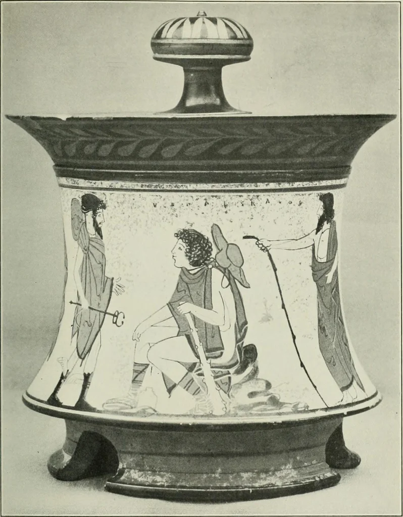 An illustration from Dynamic symmetry: the Greek vase, 1920, leaf 65