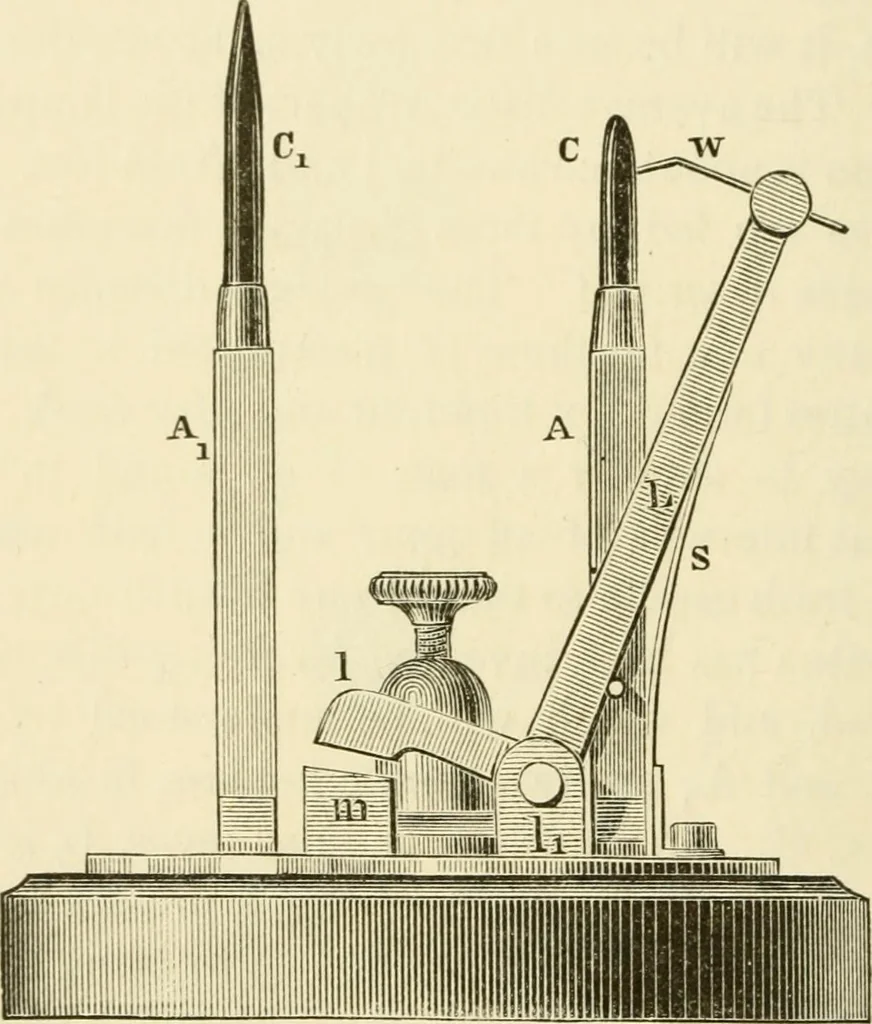 An illustration from Dynamo-electricity: its generation, application, transmission, storage and measurement, 1884, leaf 113