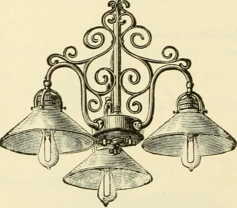 An illustration from Dynamo-electricity: its generation, application, transmission, storage and measurement, 1884, leaf 199