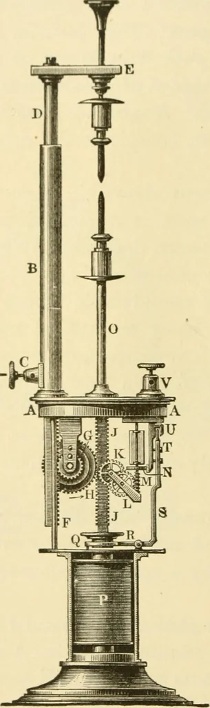 An illustration from Dynamo-electricity: its generation, application, transmission, storage and measurement, 1884, leaf 23