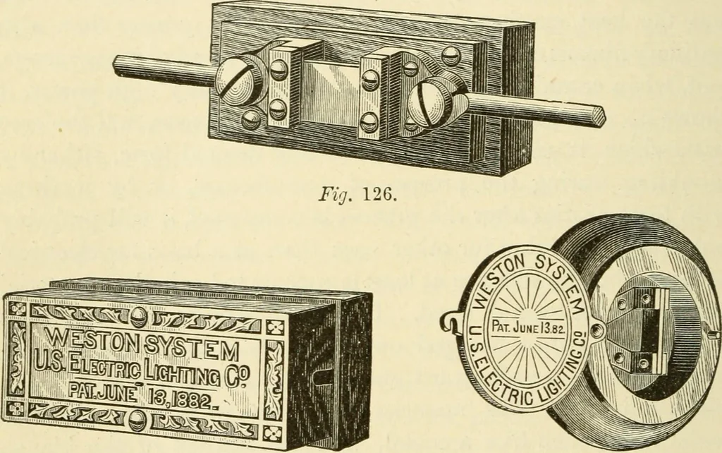 An illustration from Dynamo-electricity: its generation, application, transmission, storage and measurement, 1884, leaf 261