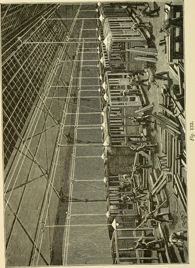 An illustration from Dynamo-electricity: its generation, application, transmission, storage and measurement, 1884, leaf 269