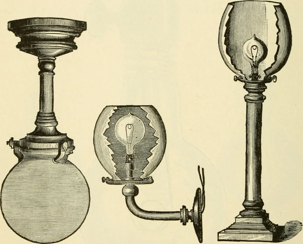 An illustration from Dynamo-electricity: its generation, application, transmission, storage and measurement, 1884, leaf 287