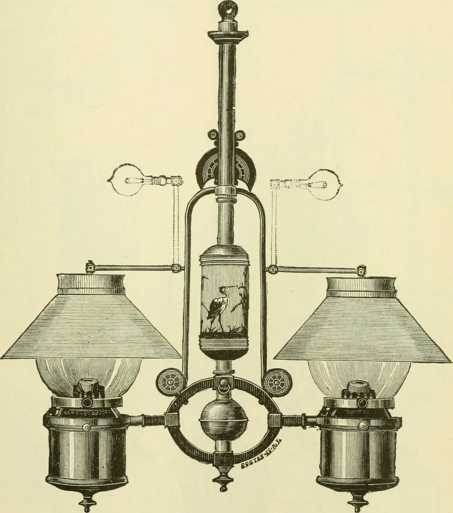 An illustration from Dynamo-electricity: its generation, application, transmission, storage and measurement, 1884, leaf 288
