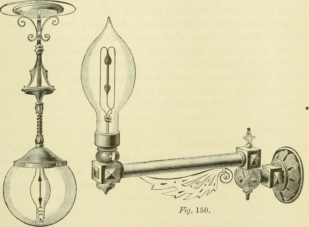 An illustration from Dynamo-electricity: its generation, application, transmission, storage and measurement, 1884, leaf 294
