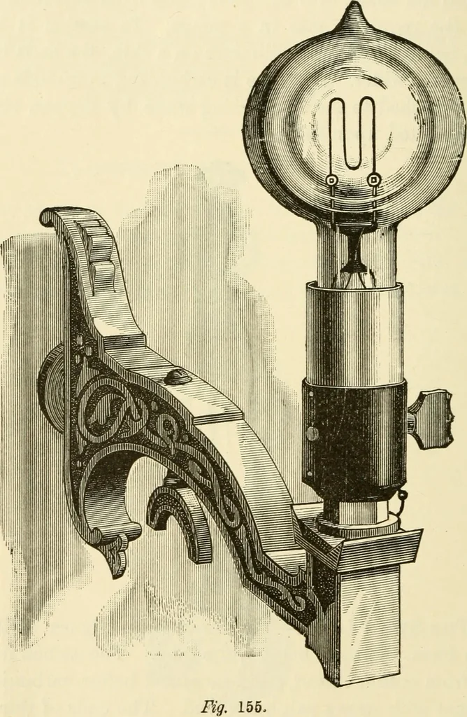 An illustration from Dynamo-electricity: its generation, application, transmission, storage and measurement, 1884, leaf 305