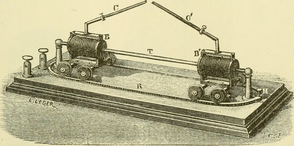 An illustration from Dynamo-electricity: its generation, application, transmission, storage and measurement, 1884, leaf 394